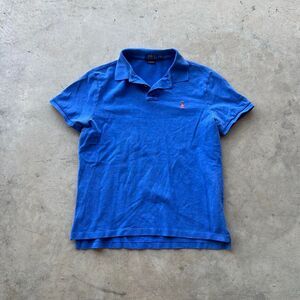Polo By Ralph Lauren Blue Polo Custom Slim Fit Mens size L
